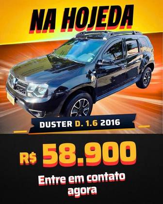 RENAULT DUSTER 1.6 DAKAR 4X2 16V FLEX 4P MANUAL RENAULT DUSTER 1.6 DAKAR 4X2 16V FLEX 4P MANUAL